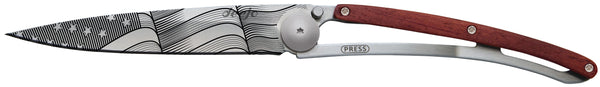 Pocket Knife | Coral Wood + Stars and Stripes