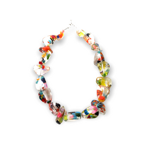 Mixed Bead Resin Necklace | 3