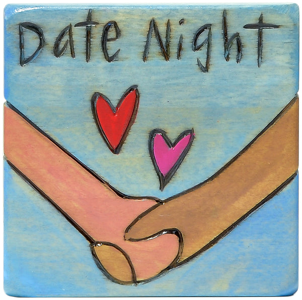 Large Perpetual Calendar Magnet | Date Night 1