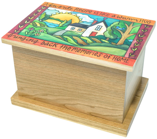 "Recipe for Happiness" Recipe Box