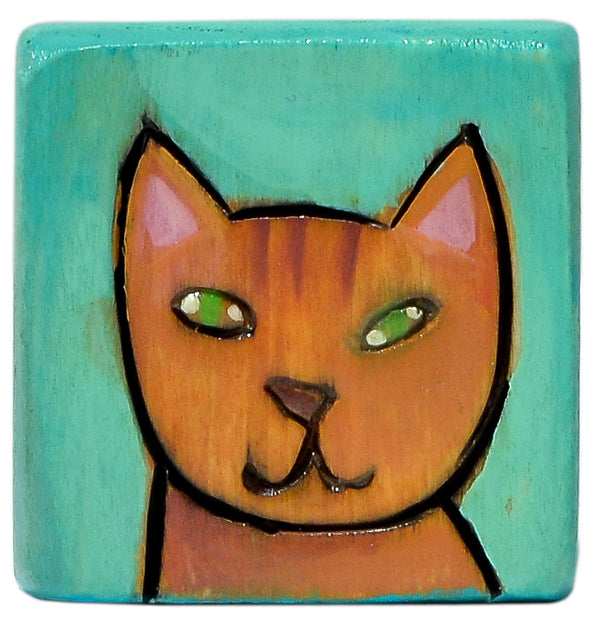 Small Perpetual Calendar Magnet | Cat