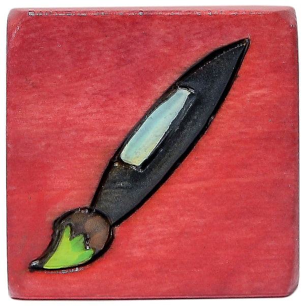 Small Perpetual Calendar Magnet | Paint Brush