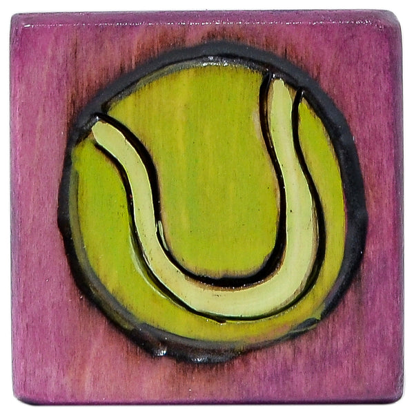 Small Perpetual Calendar Magnet | Tennis Ball