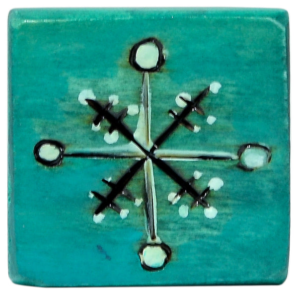 Small Perpetual Calendar Magnet | Snowflake