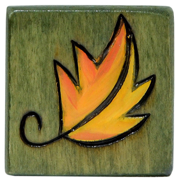 Small Perpetual Calendar Magnet | Leaf
