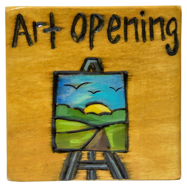 Large Perpetual Calendar Magnet | Art Opening