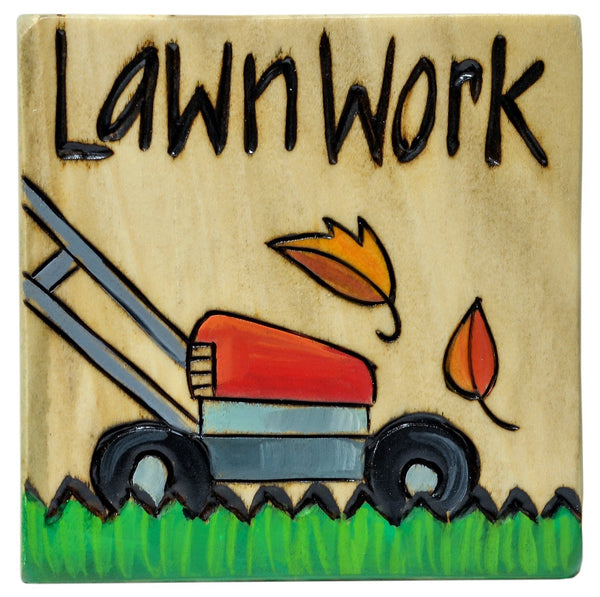 Large Perpetual Calendar Magnet | Lawn Work