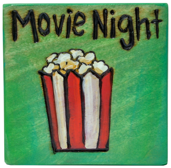Large Perpetual Calendar Magnet | Movie Night