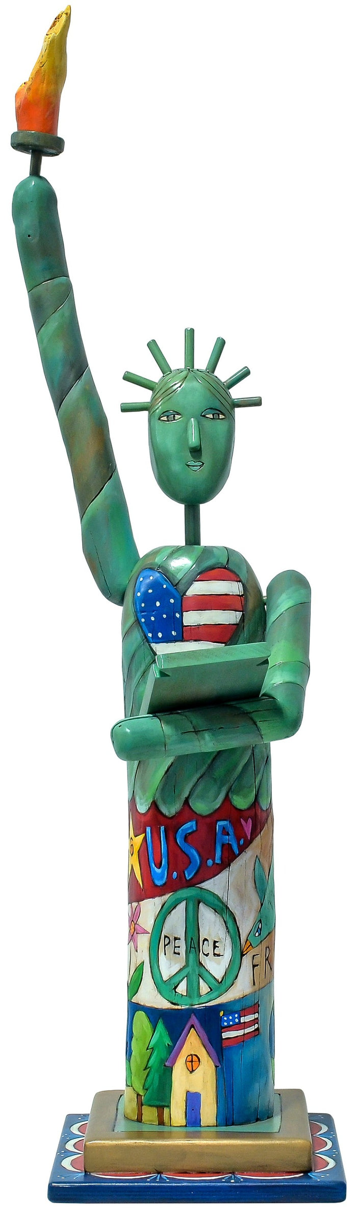 Medium Lady Liberty Sculpture