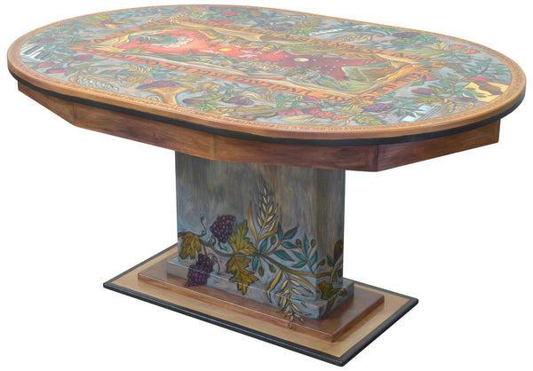 60" Oval Dining Table