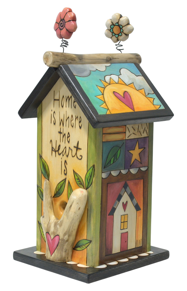 Medium Birdhouse Sculpture