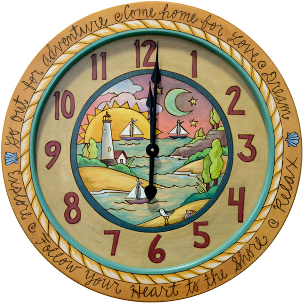 24" Round Wall Clock