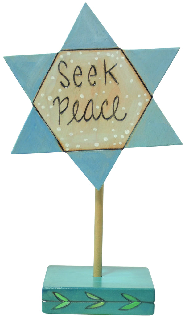 Star of David Tabletop Sculpture