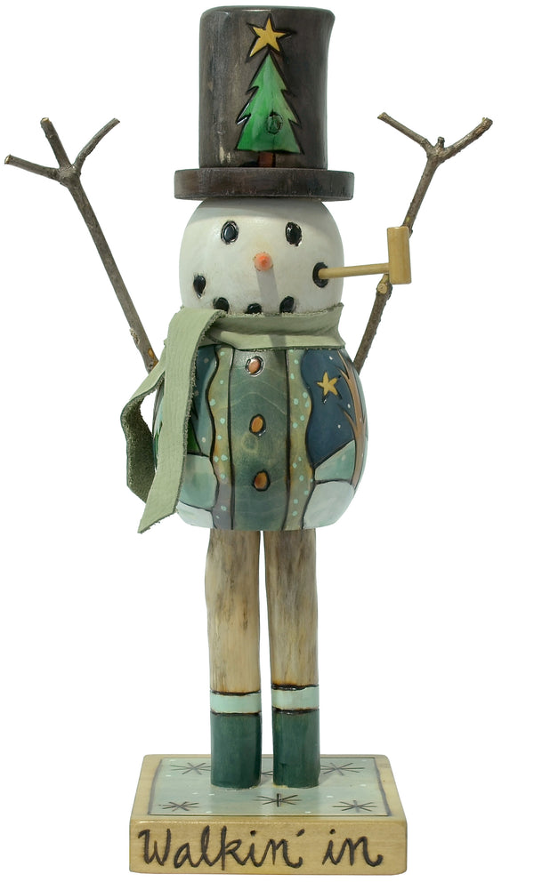 Extra Small Snowman Sculpture
