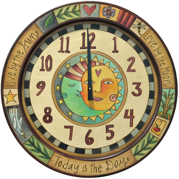 24" Round Wall Clock