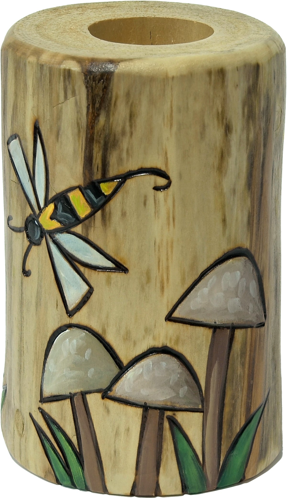 Medium Log Candle Holder