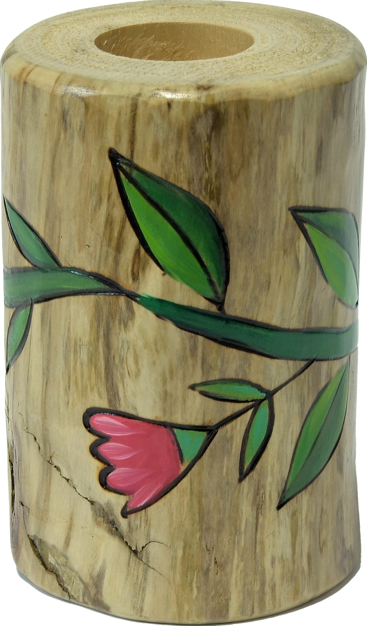 Medium Log Candle Holder