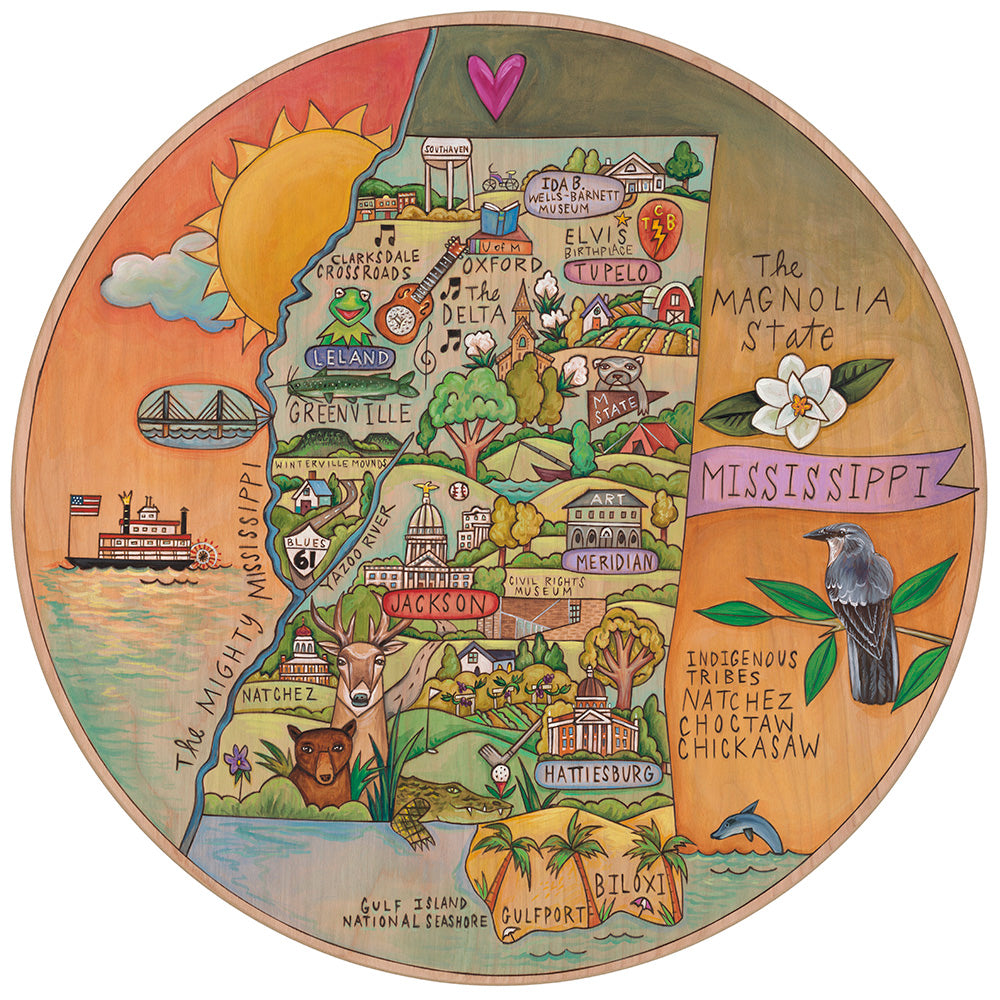 Mississippi Lazy Susan |