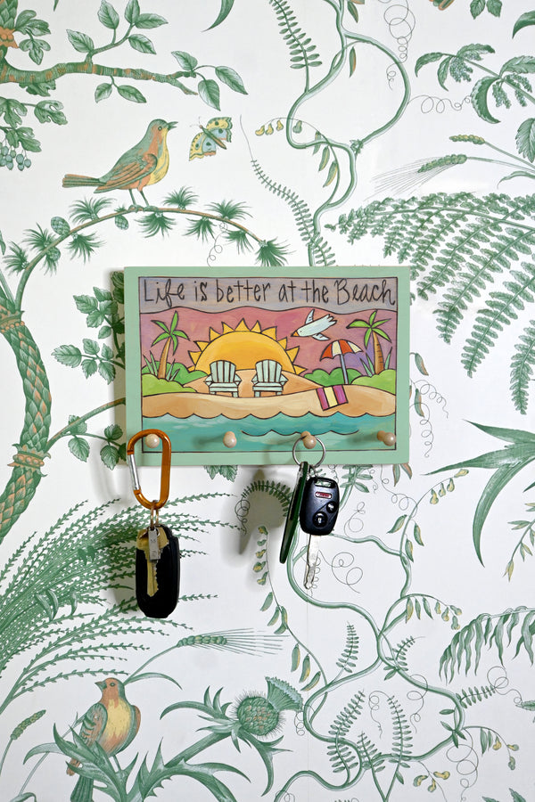 "Bright Side" Key Ring Plaque