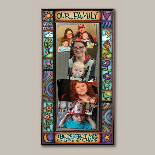 "Chaos & Love" Large Picture Frame