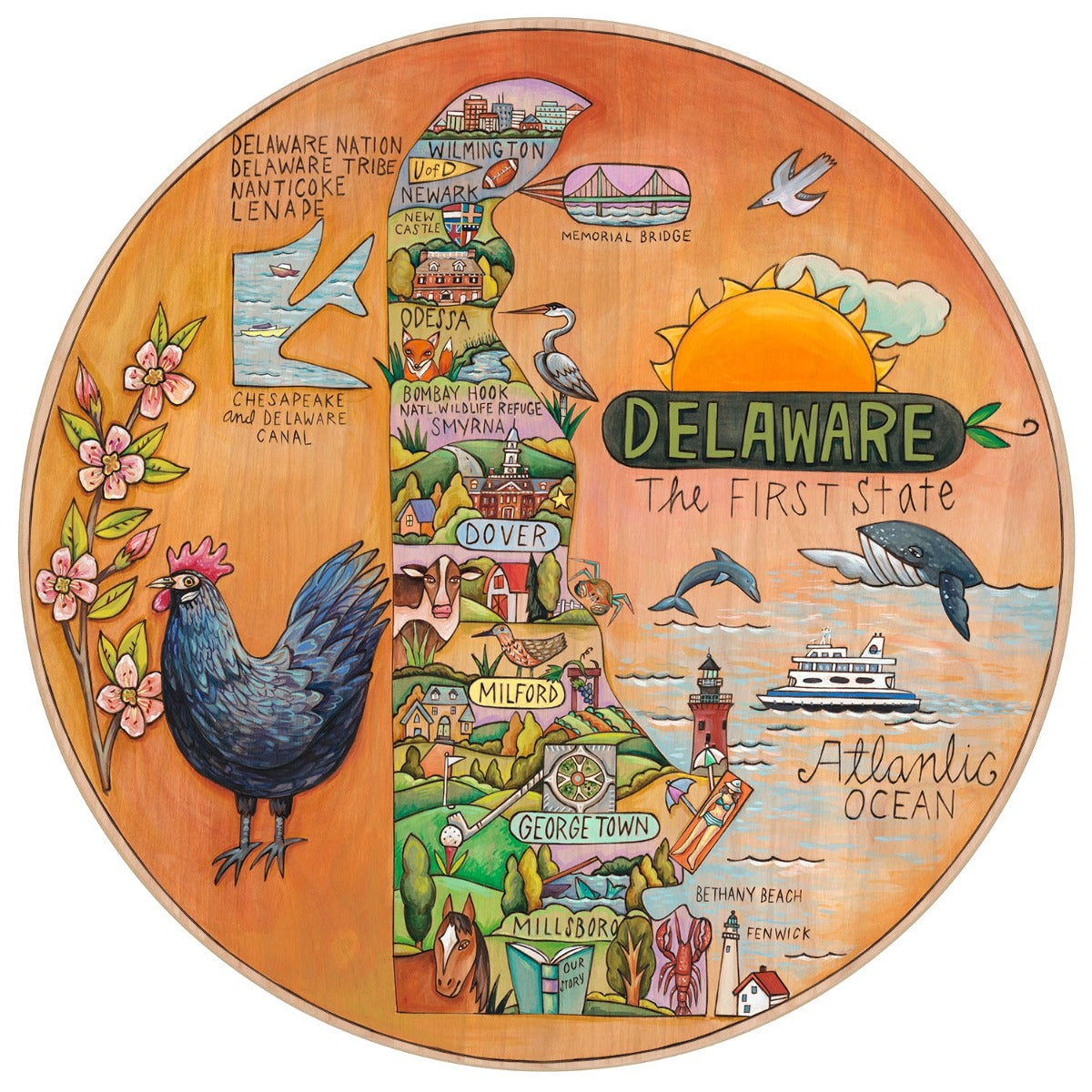Delaware Lazy Susan |