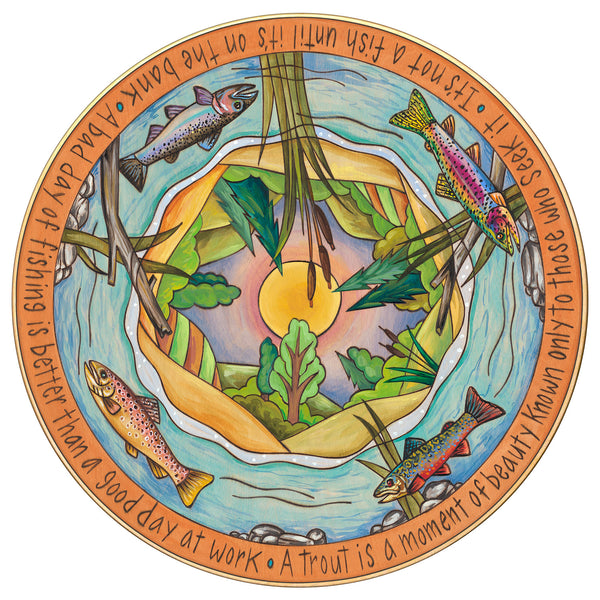 "Rod & Reel" – Limited Edition Lazy Susan