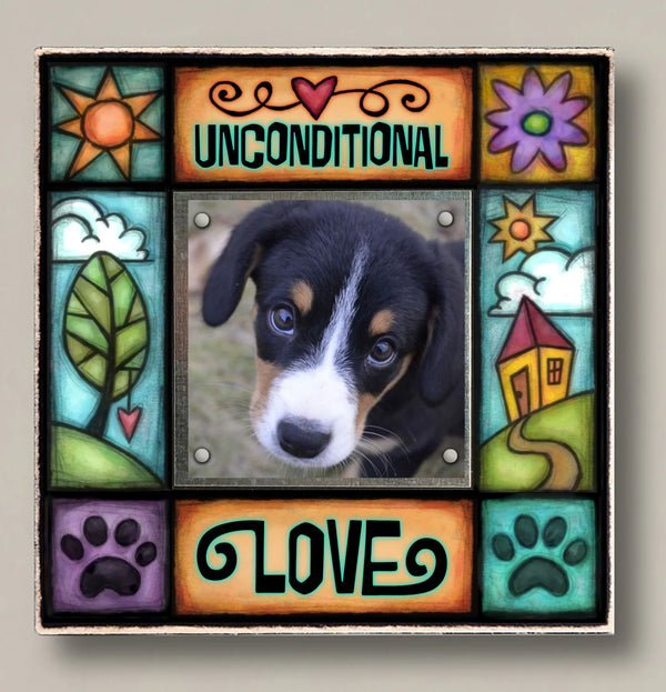 "Unconditional Love" Small Picture Frame