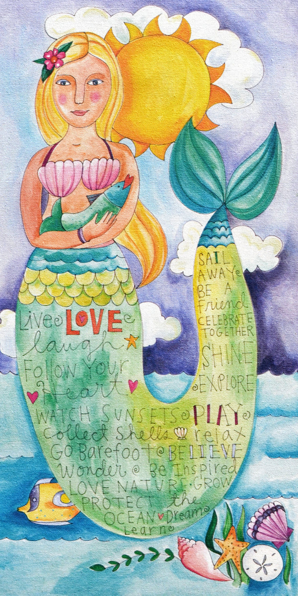 "Sea of Love" Canvas Wall Art