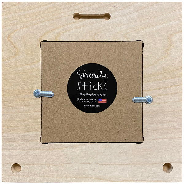 "Feel Good" Square Picture Frame