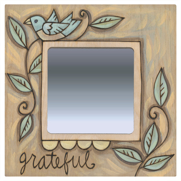 "Be Grateful" Square Picture Frame