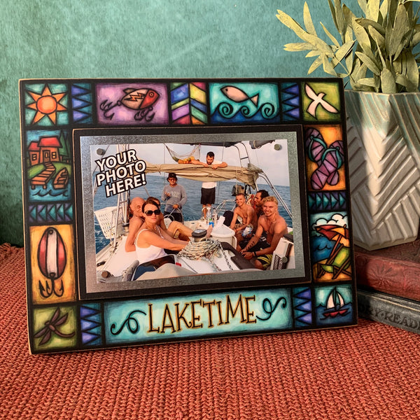 "Laketime" Medium Picture Frame