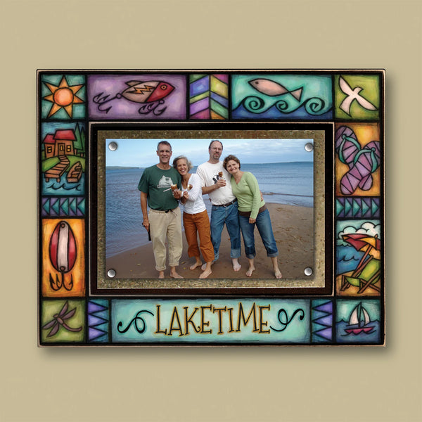 "Laketime" Medium Picture Frame