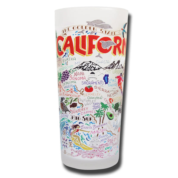 California Drinking Glass