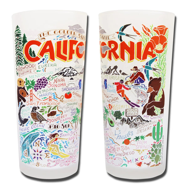 California Drinking Glass