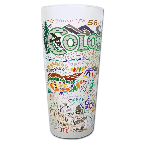 Colorado Drinking Glass