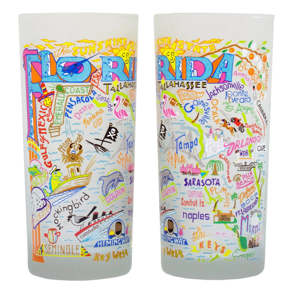 Florida Drinking Glass