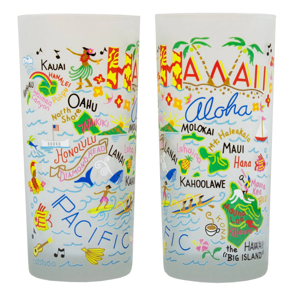 Hawaii Drinking Glass