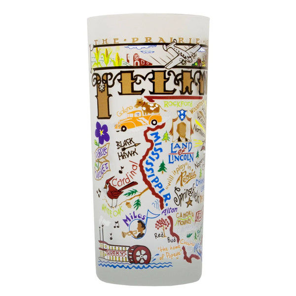 Illinois Drinking Glass