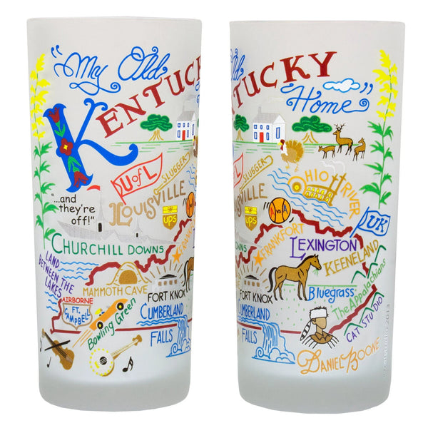 Kentucky Drinking Glass