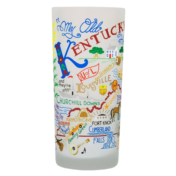 Kentucky Drinking Glass