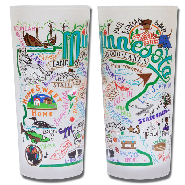 Minnesota Drinking Glass