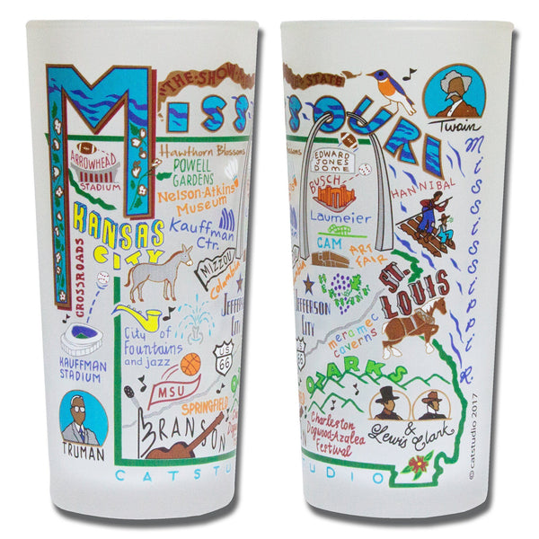 Missouri Drinking Glass