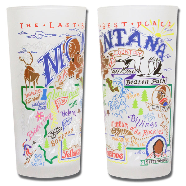 Montana Drinking Glass