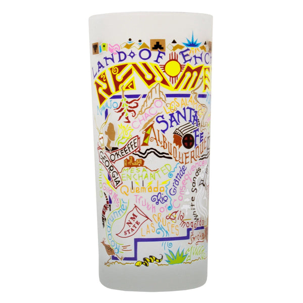 New Mexico Drinking Glass