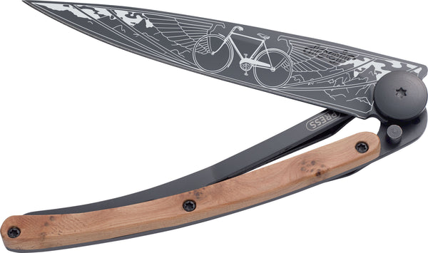 Pocket Knife | Juniper Wood + Bicycle