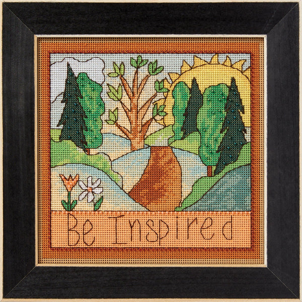 "Be Inspired" Cross Stitch Kit