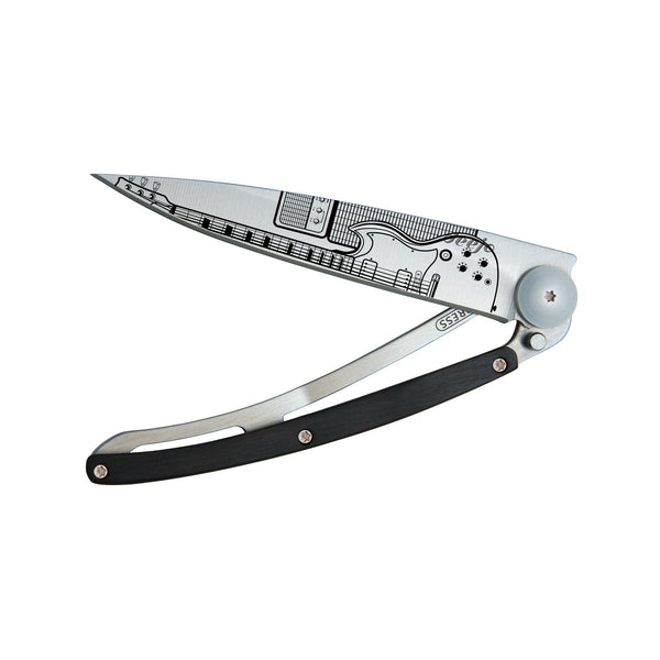 Pocket Knife | Ebony Wood + Rock n Roll