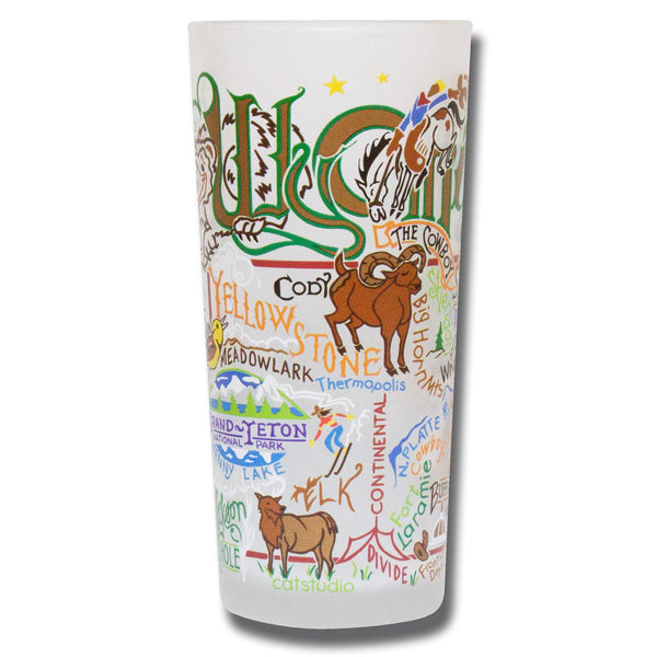 Wyoming Drinking Glass