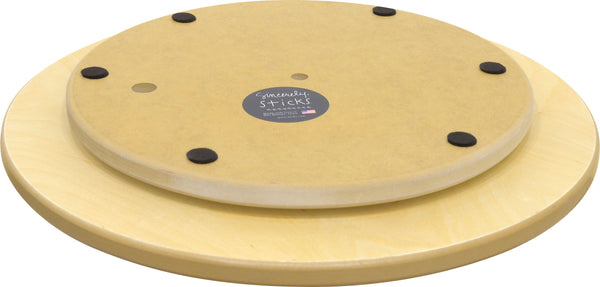 "Is This Heaven?" Lazy Susan – "Iowa/The Hawkeye State" lazy susan with the state of Iowa motif back view