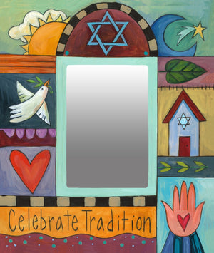 "Shema Israel" Picture Frame – "Celebrate traditions" Judaica picture frame for the special moments captured with friends and family